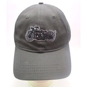 Open Road "Ride On" Hat, Gray Adjustable Strapback Embroidered Motorcycle‎ NEW